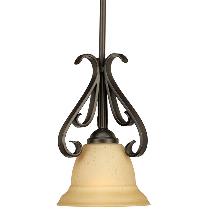 Progress Lighting P5153-77 One Light Pendant, Forged Bronze