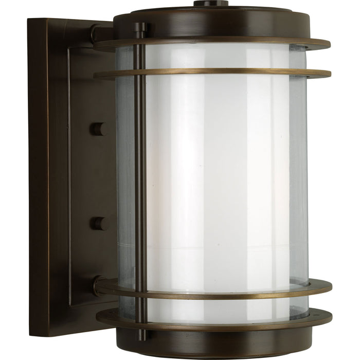Progress Lighting P5896-108 One Light Wall Lantern, Oil Rubbed Bronze