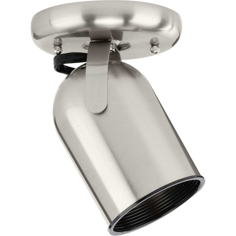 Progress Lighting P6147-09 One Light Wall/Ceiling Mount, Brushed Nickel