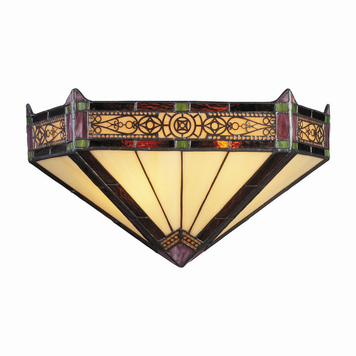 ELK Home 08030-AB Two Light Wall Sconce, Aged Bronze