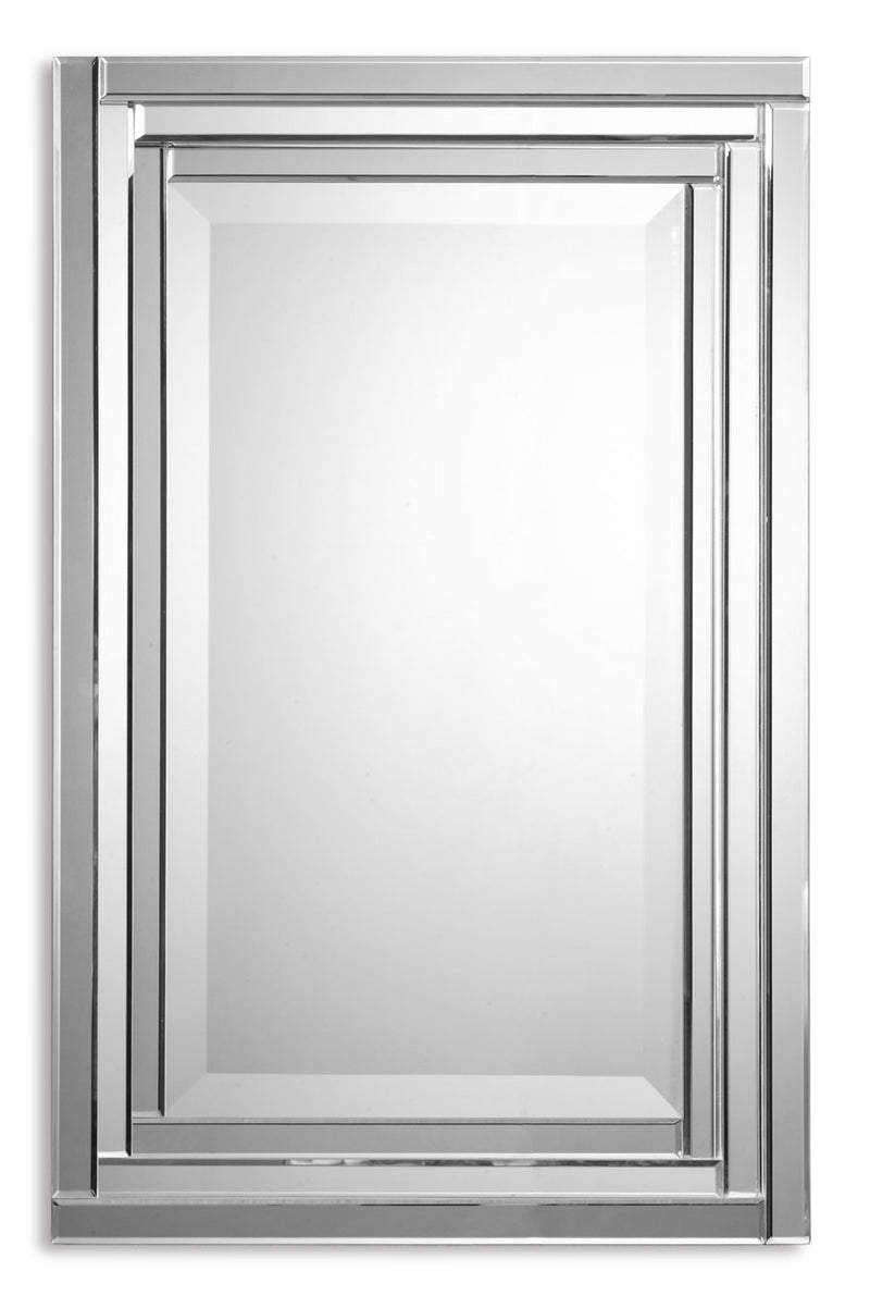Uttermost 08027 B Mirror, Bevel Mirrors w/Polished Edges