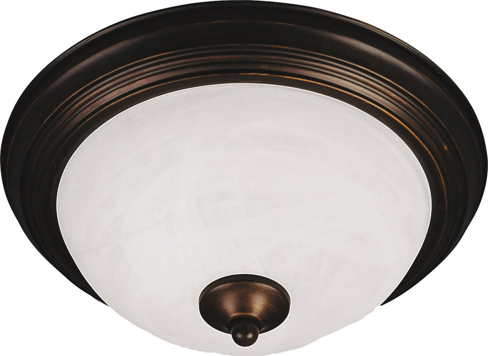 Maxim 5842MROI Three Light Flush Mount, Oil Rubbed Bronze