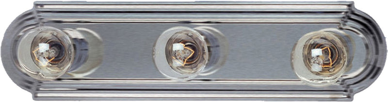 Maxim 7123SN Three Light Bath Vanity, Satin Nickel