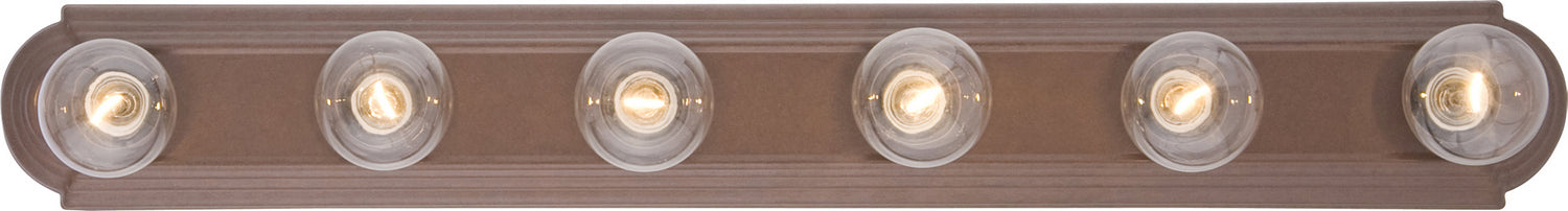 Maxim 7126CS Six Light Bath Vanity, Country Stone