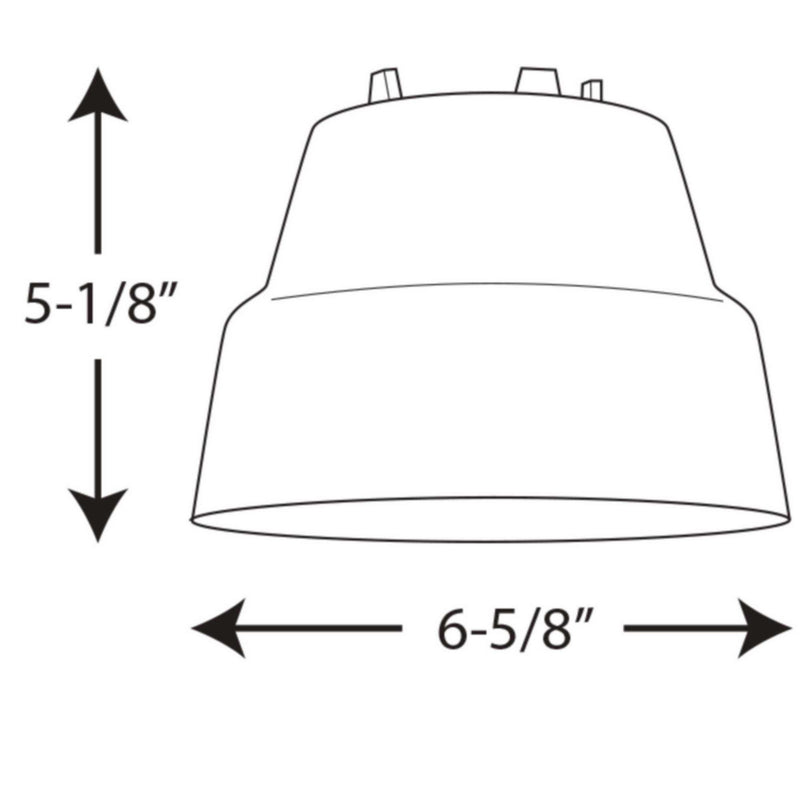 Progress Lighting P5214-30 Lamp Holder, White
