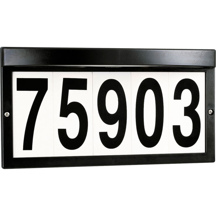 Progress Lighting P5968-31WB Two Light Address Light, Black