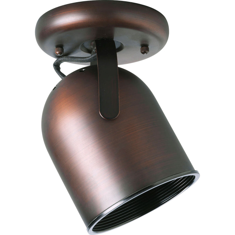 Progress Lighting P6144-174 One Light Ceiling Mount, Urban Bronze