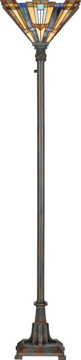 Quoizel TFIK9471VA One Light Torchiere, Valiant Bronze