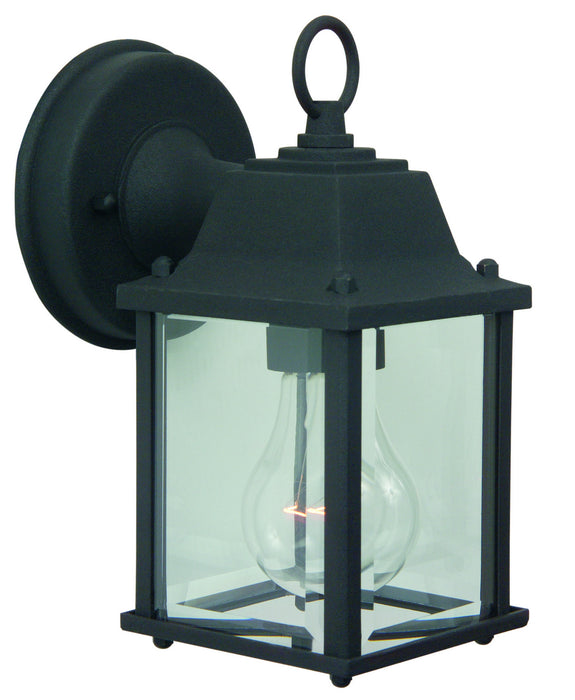 Craftmade Z192-TB One Light Wall Mount, Textured Black