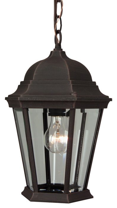 Craftmade Z251-RT One Light Pendant, Rust