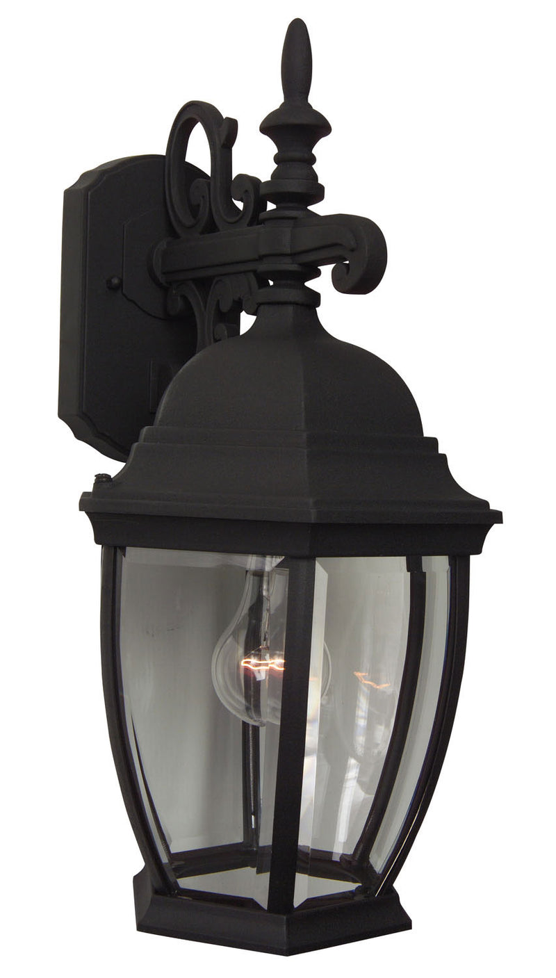 Craftmade Z284-TB One Light Wall Mount, Textured Black