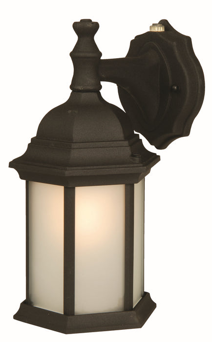 Craftmade Z294-TB One Light Wall Mount, Textured Black