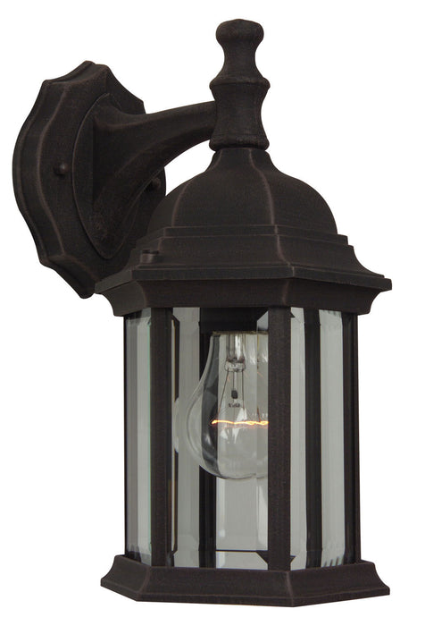 Craftmade Z294-RT One Light Wall Mount, Rust