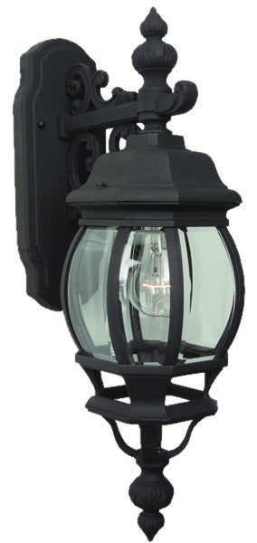 Craftmade Z324-TB One Light Wall Mount, Textured Black