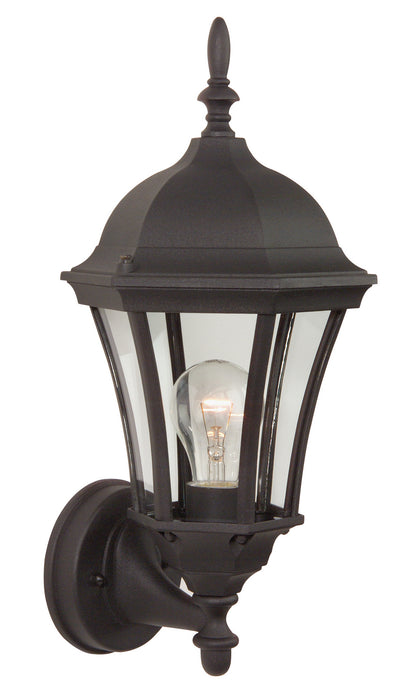 Craftmade Z380-TB One Light Wall Mount, Textured Black