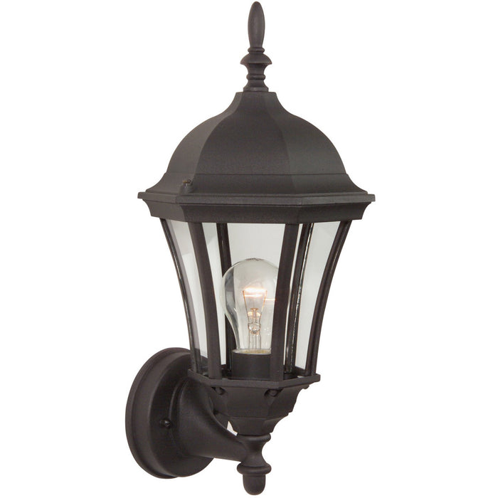 Craftmade Z380-TB One Light Wall Mount, Textured Black