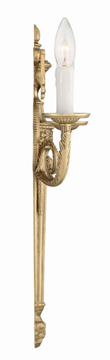 Crystorama 662-MB Two Light Wall Sconce, Matte Brass