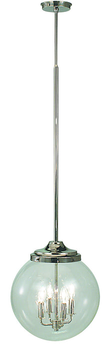 Framburg 1056 PS Four Light Pendant, Polished Silver