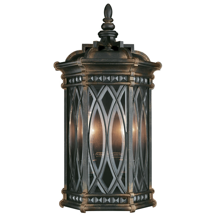 Fine Art 611881ST Two Light Outdoor Coupe, Black
