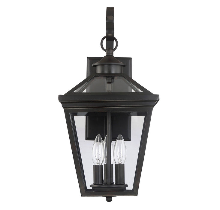 Savoy House 5-141-13 Three Light Wall Lantern, English Bronze