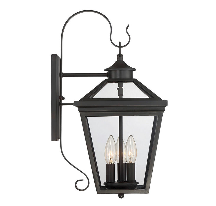 Savoy House 5-141-13 Three Light Wall Lantern, English Bronze