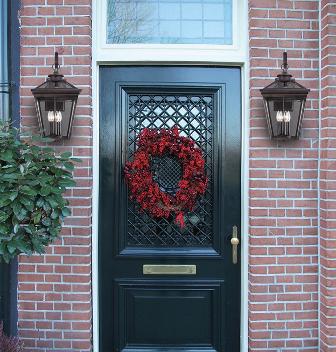 Savoy House 5-142-13 Four Light Outdoor Wall Lantern, English Bronze