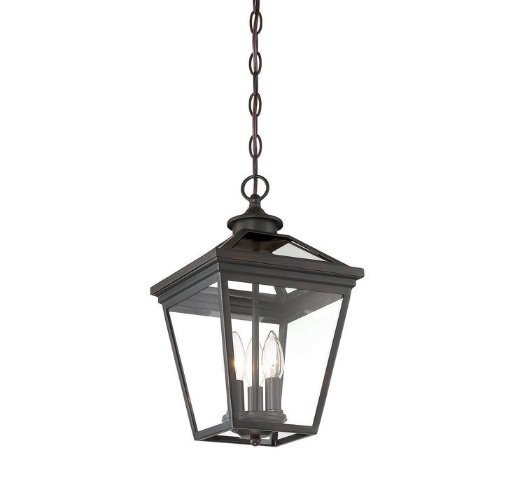 Savoy House 5-146-13 Three Light Hanging Lantern, English Bronze