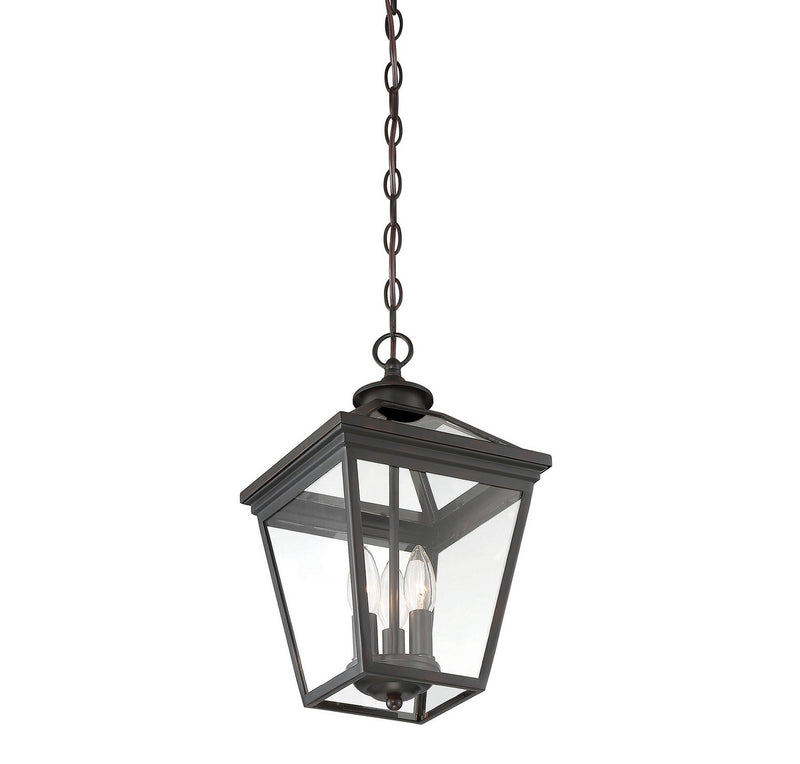 Savoy House 5-146-13 Three Light Hanging Lantern, English Bronze