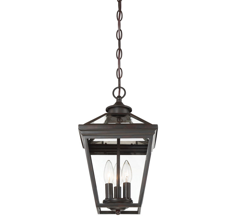 Savoy House 5-146-13 Three Light Hanging Lantern, English Bronze