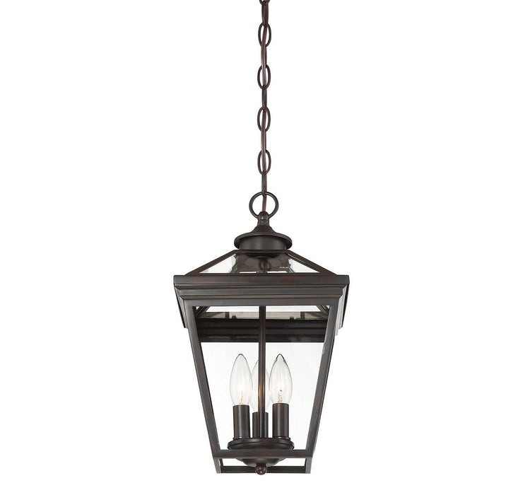 Savoy House 5-146-13 Three Light Hanging Lantern, English Bronze
