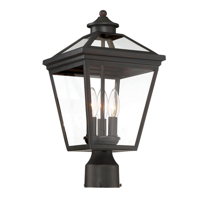 Savoy House 5-147-13 Three Light Post Lantern, English Bronze