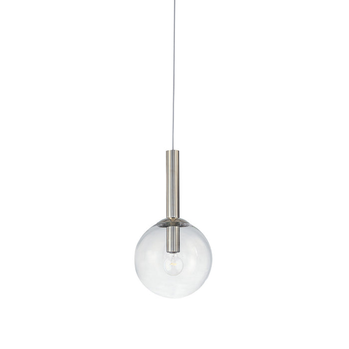 Sonneman 3761.35 One Light Pendant, Polished Nickel