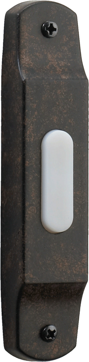 Quorum 7-302-44 Door Chime Button, Toasted Sienna