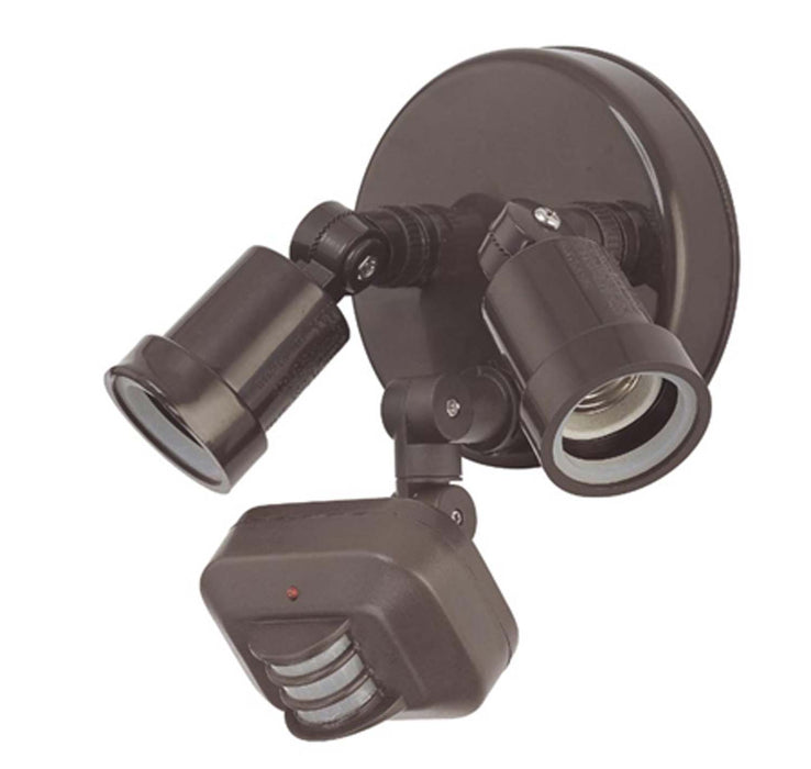 Acclaim Lighting MFL2ABZ Two Light Floodlight, Architectural Bronze