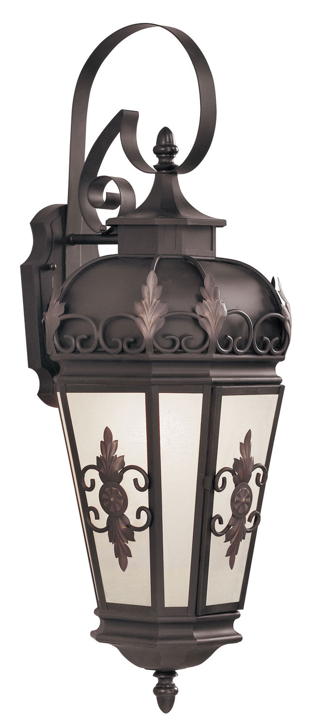 Livex Lighting 2193-07 One Light Outdoor Wall Lantern, Bronze