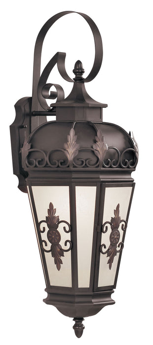 Livex Lighting 2193-07 One Light Outdoor Wall Lantern, Bronze