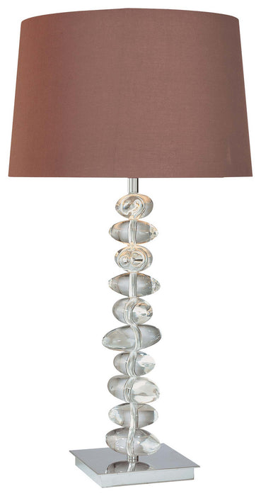George Kovacs P733-077 LED Table Lamp, Chrome