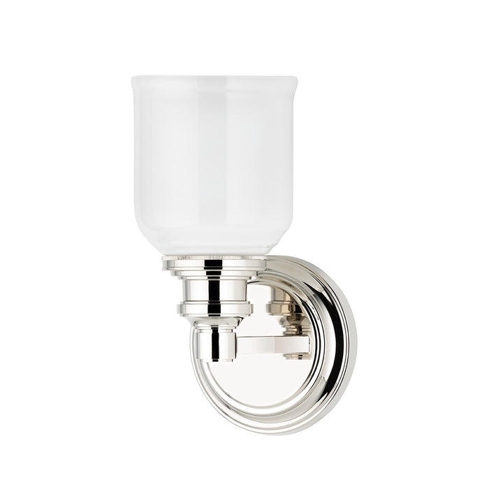 Hudson Valley 3401-PN One Light Bath Bracket, Polished Nickel