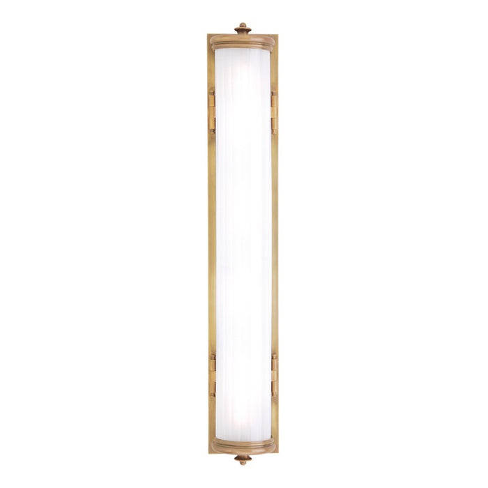 Hudson Valley 953-AGB Four Light Bath Bracket, Aged Brass