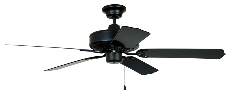 Craftmade END52MBK5P 52"Ceiling Fan, Matte Black