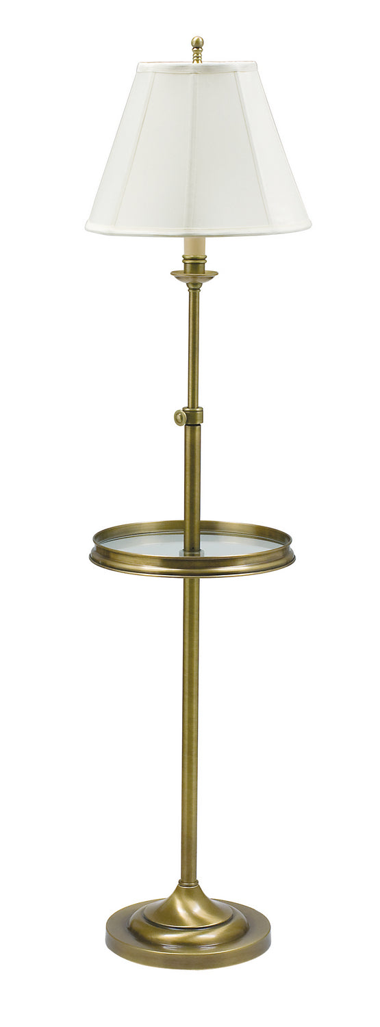 House of Troy CL202-AB One Light Floor Lamp, Antique Brass