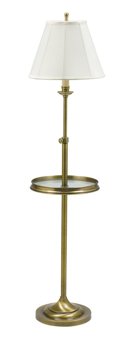 House of Troy CL202-AB One Light Floor Lamp, Antique Brass