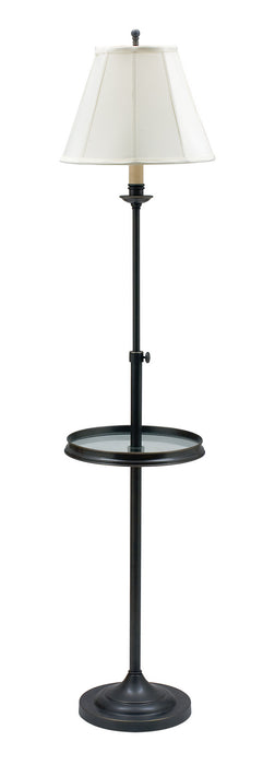 House of Troy CL202-OB One Light Floor Lamp, Oil Rubbed Bronze