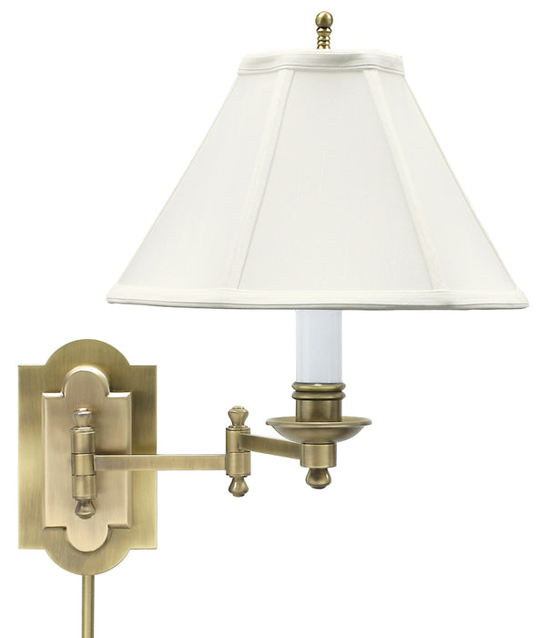House of Troy CL225-AB One Light Wall Sconce, Antique Brass