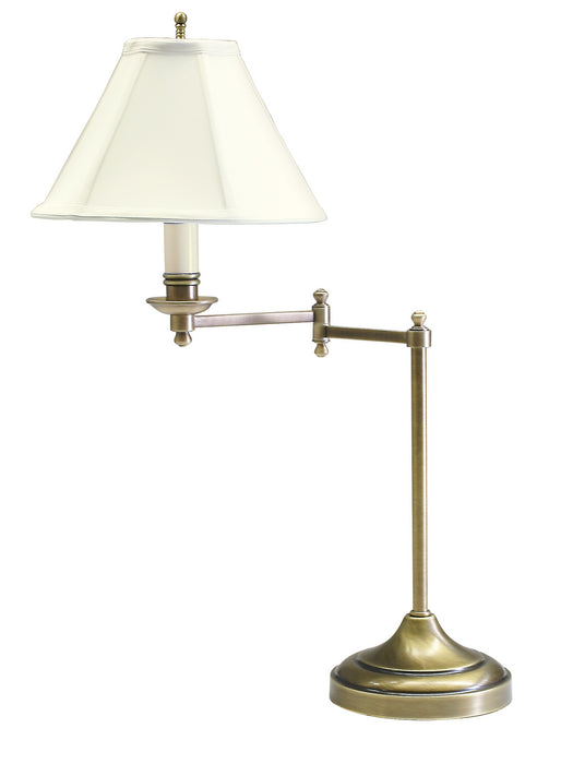 House of Troy CL251-AB One Light Table Lamp, Antique Brass