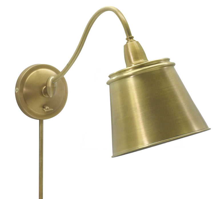 House of Troy HP725-WB-MSWB One Light Wall Sconce, Weathered Brass