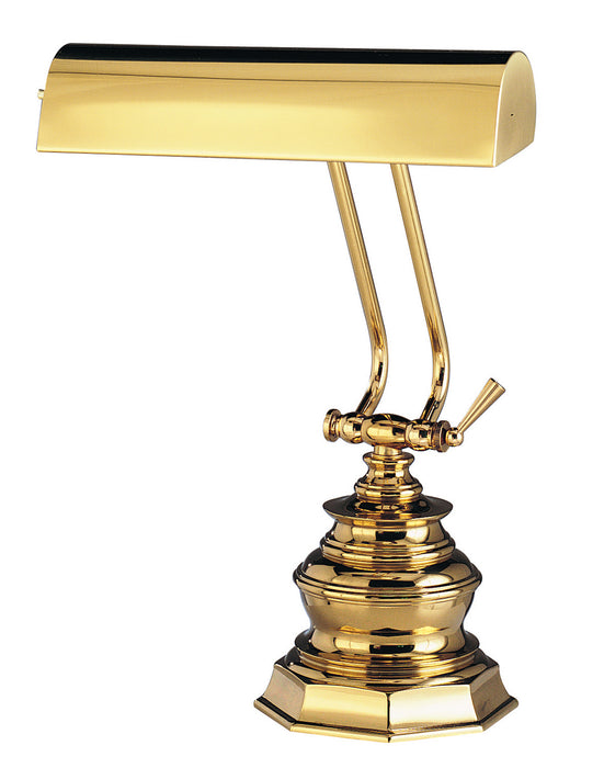 House of Troy P10-111 One Light Piano/Desk Lamp, Polished Brass
