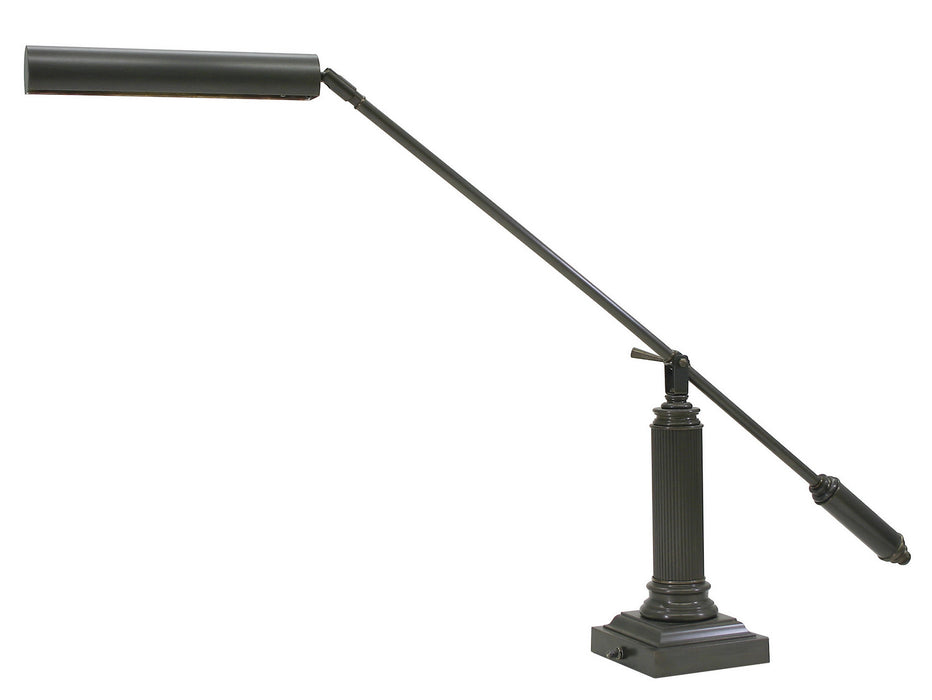 House of Troy P10-191-81 One Light Piano/Desk Lamp, Mahogany Bronze