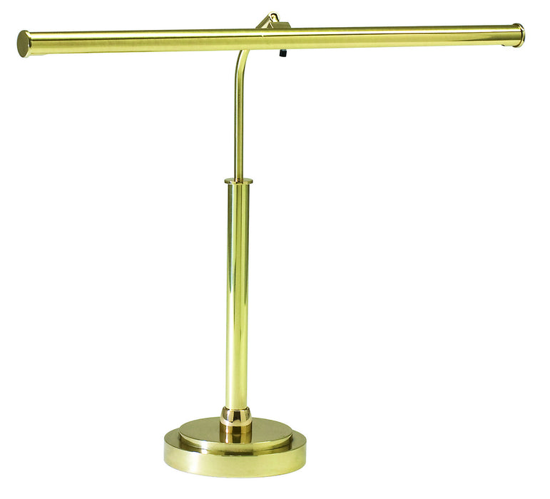House of Troy PLED100-61 LED Piano Lamp, Polished Brass