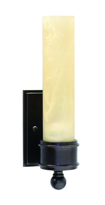 House of Troy WL601-OB One Light Wall Sconce, Oil Rubbed Bronze